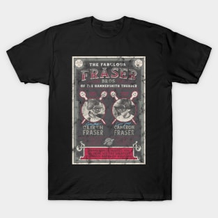 The Outer Worlds Fabulous Fraser Bros Tossball Poster T-Shirt